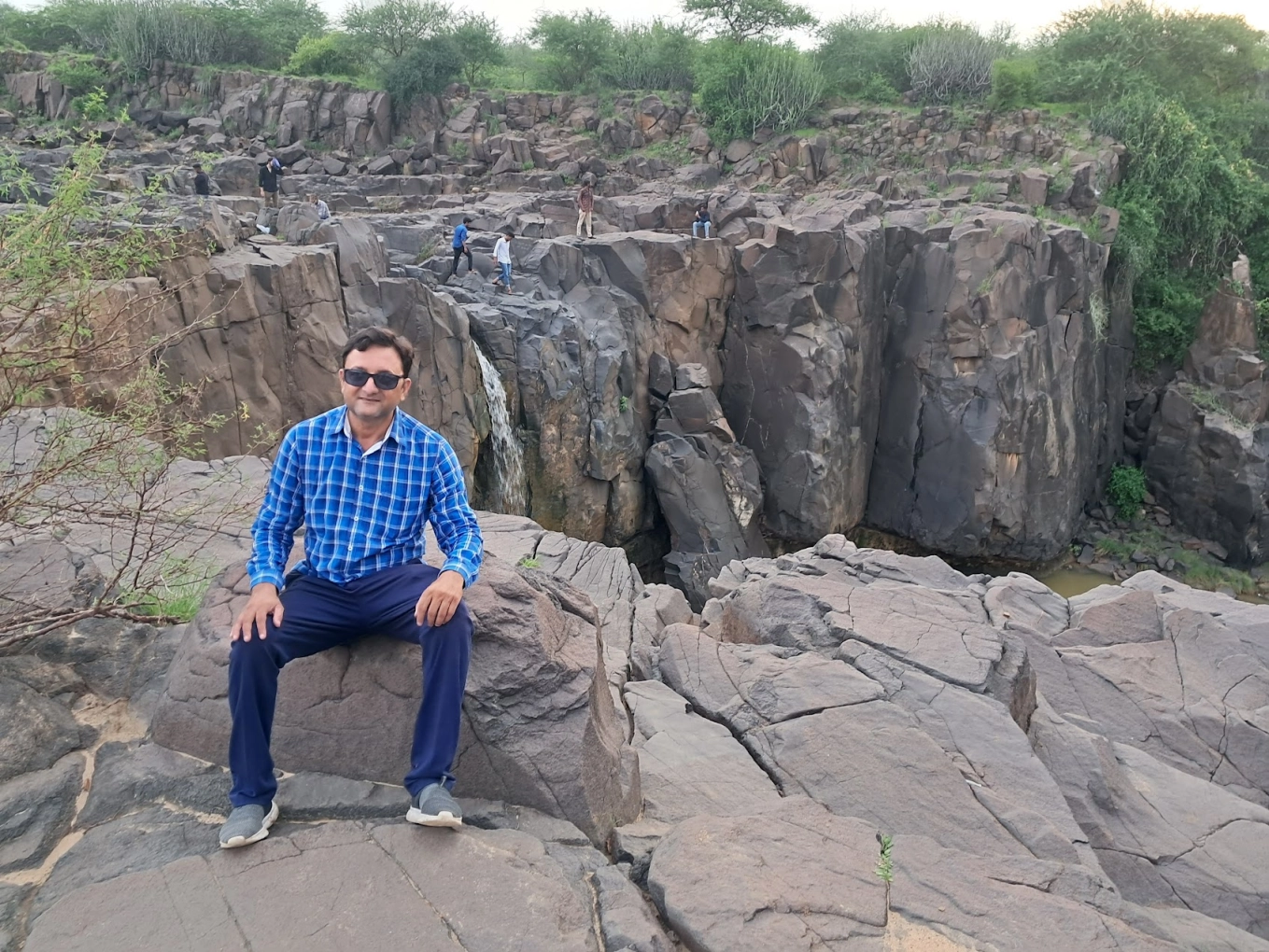 Palardhuna waterfall in Kutch Gujarat